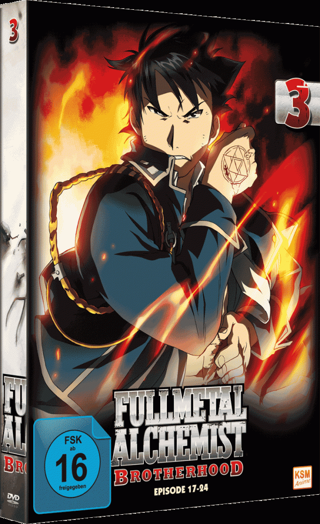 Fullmetal Alchemist Brotherhood Vol. 3 (Ep. 17-24) (2 Disc Set) - 3D