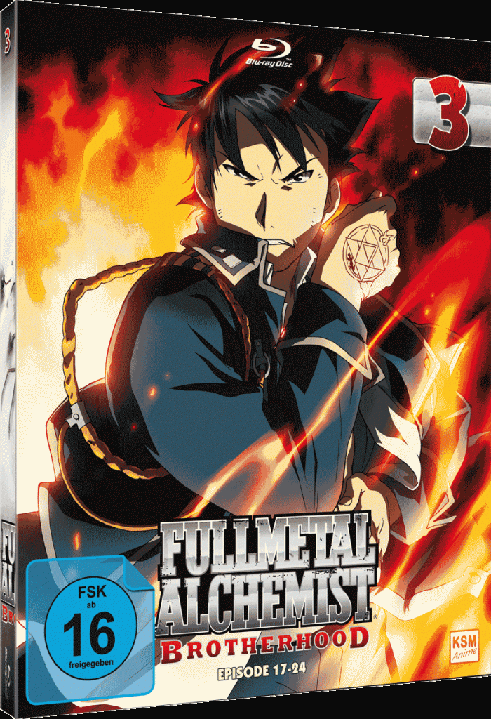 Fullmetal Alchemist Brotherhood Vol. 3 (Ep. 17-24) (Blu-ray) - 3D