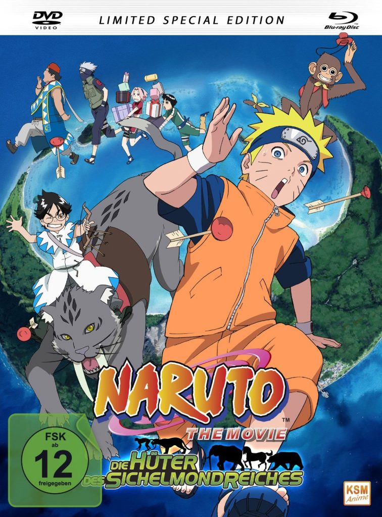 naruto the movie 3 mediabook cover 1