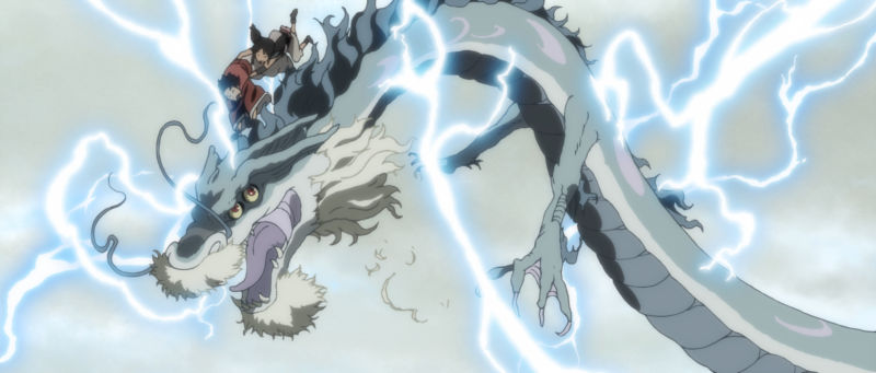 legende des Millenniums-drachen