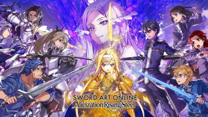 SWORD ART ONLINE Alicization Rising Steel