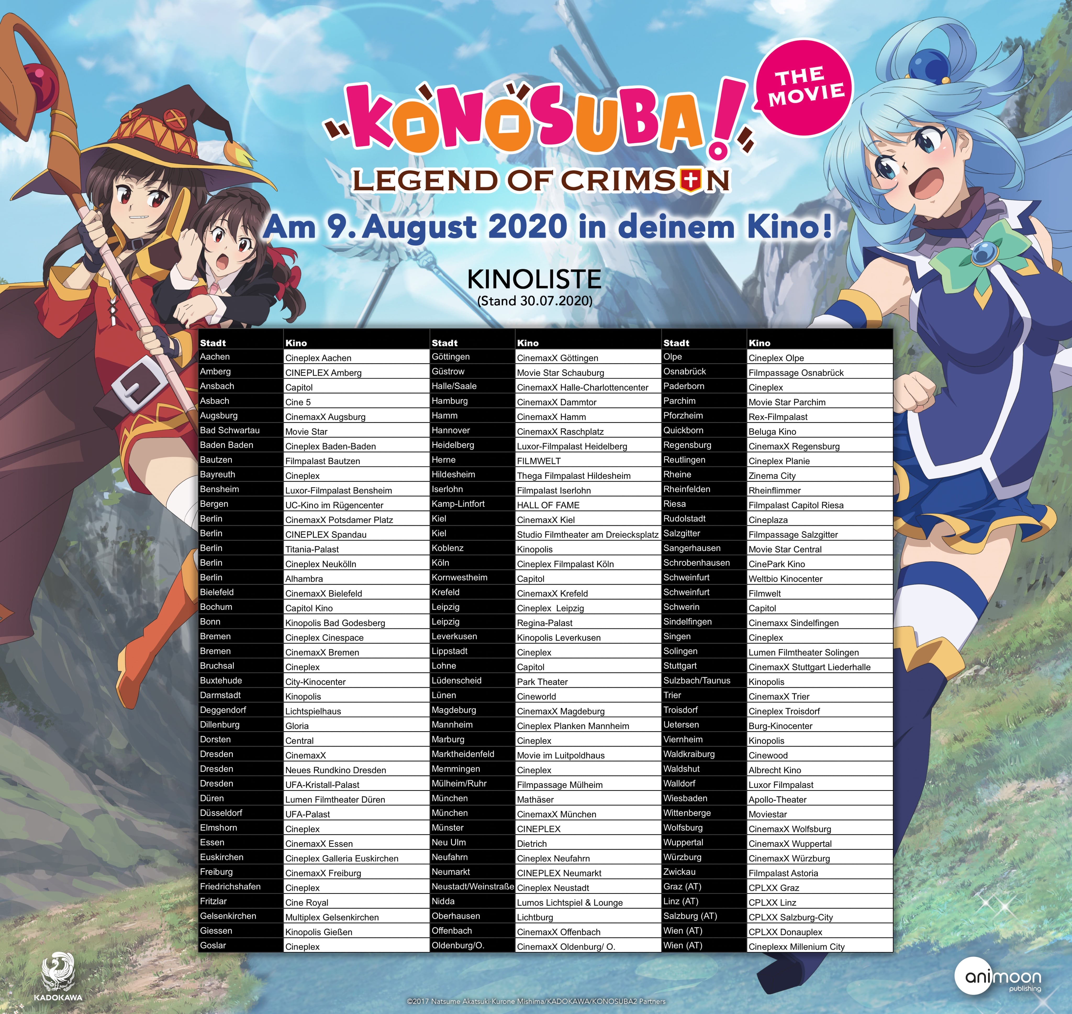 KONOSUBA: Legend of Crimson Teaser (OmU)