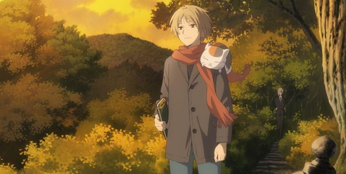 Natsume Yūjin-Chō Ishi Okoshi to Ayashiki Raihōsha Titelbild