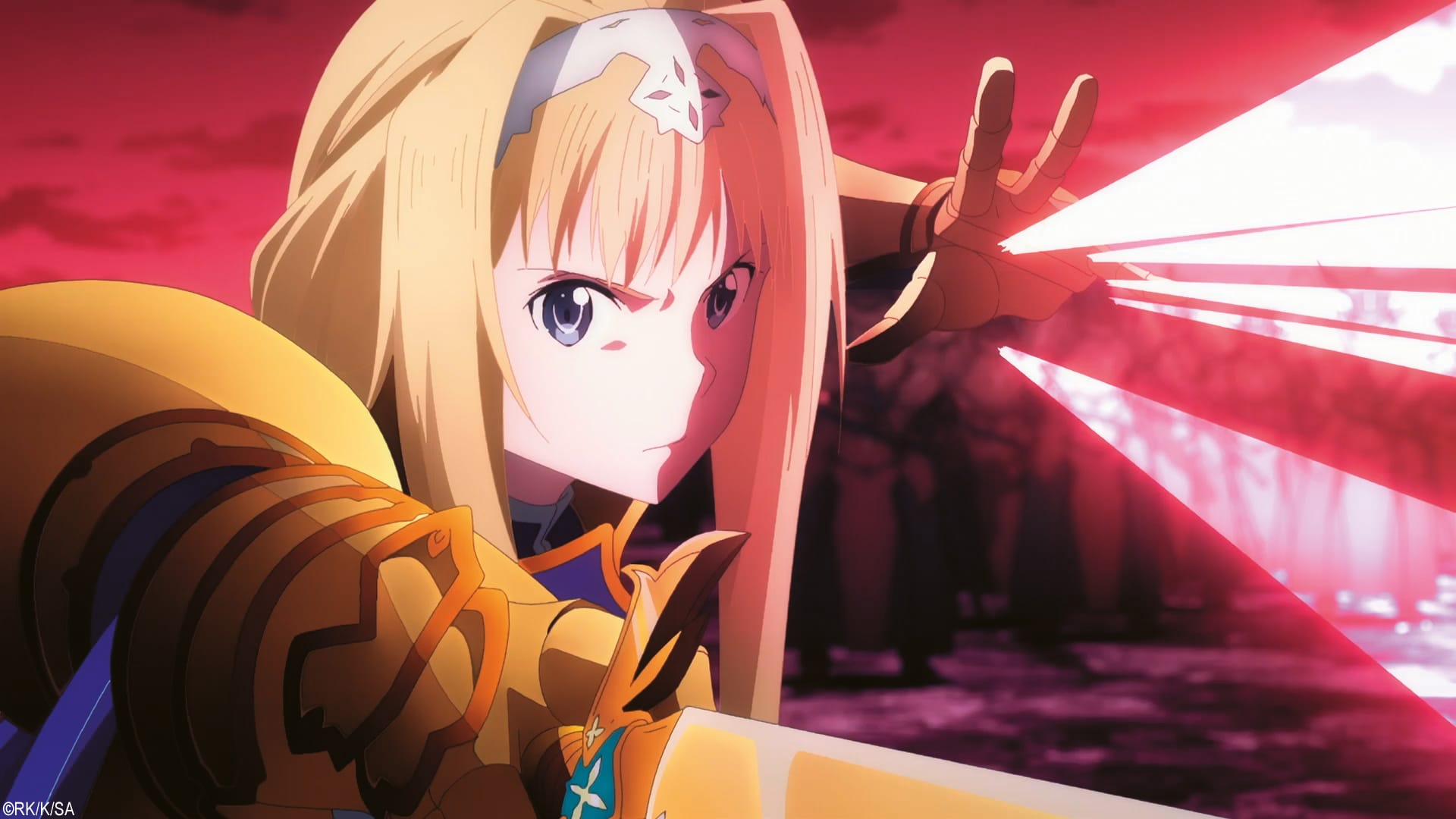 Sao Alicization War Of Underworld Deutsche Synchonisation Der Zweiten Hafte Feiert Bei Animax Premiere