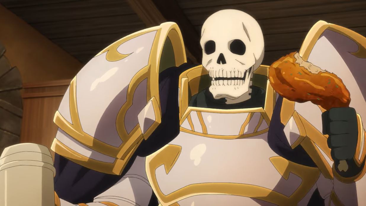 Skeleton Knight in Another World tem nova imagem promocional - AnimeNew