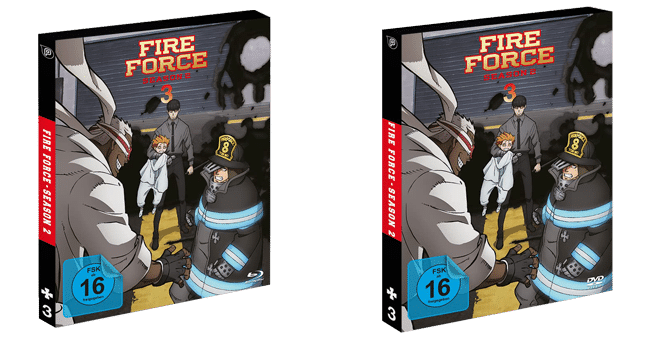 Fire Force Season 2 Blu-ray Vol.3 Japan Ver.