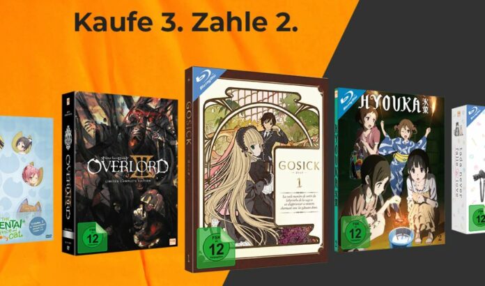 3 für 2 Anime Planet Black Friday 2022