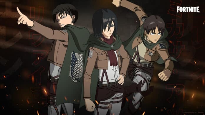 Fortnite Attack on Titan