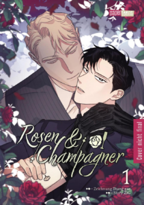 "Rosen & Champagner" papertoons Cover