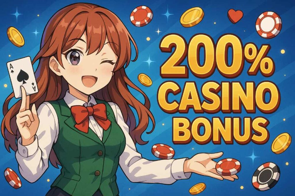 200% casinos bonus