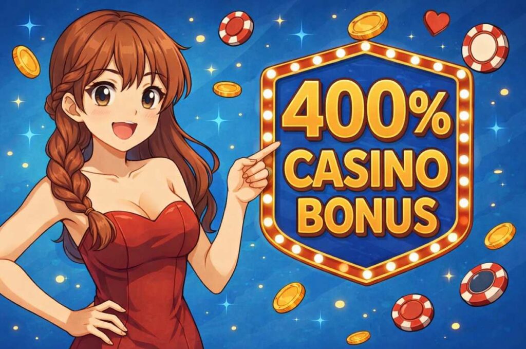 400% Casino Bonus