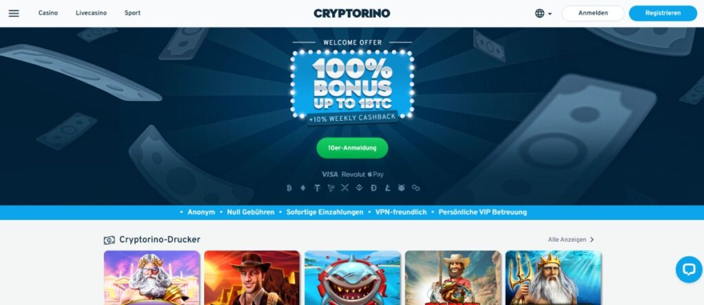 Cryptorino Casino