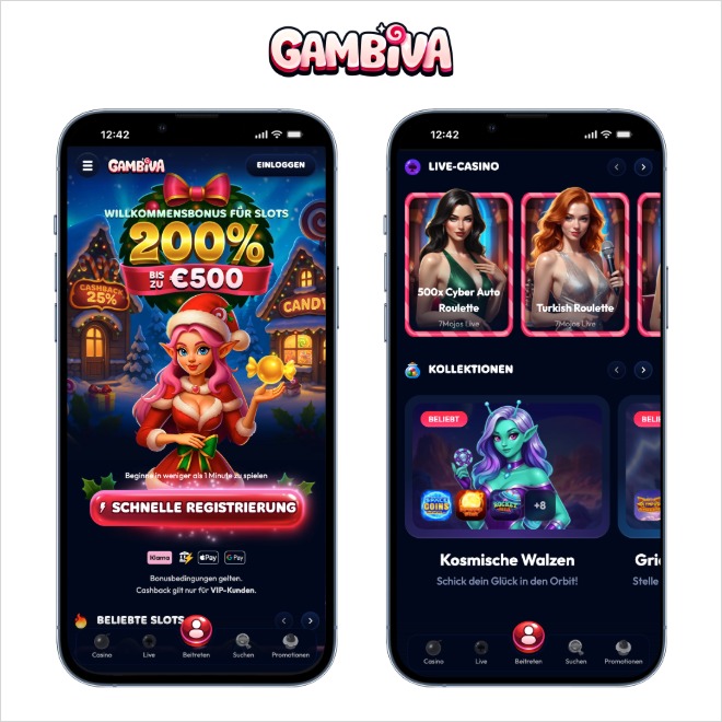 Gambiva Casino mobil