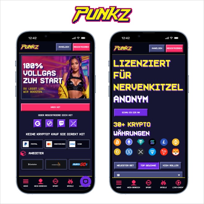 Punkz Casino mobil